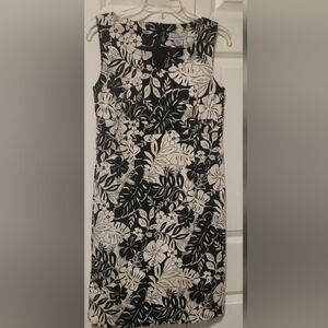 Madison Studio sleeveless black/white dress Size 8P